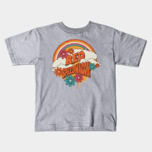 Retro Rainbow - Reo Speedwagon Kids T-Shirt